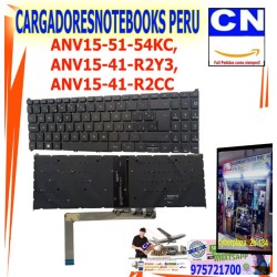 Teclado para Acer Nitro V15 ANV15-41 - Español Teclado para Acer Nitro V15 ANV15-41 - Español