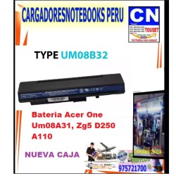 Bateria Acer One Um08A31, Zg5 D250 A110 11.1V, Bateria Acer One Um08A31, Zg5 D250 A110 11.1V,