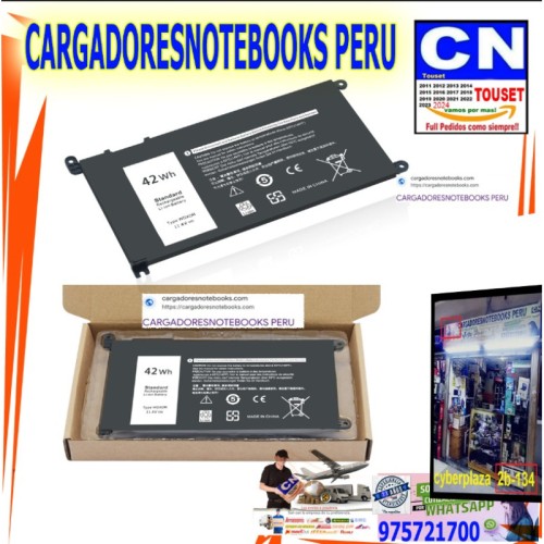 bateria dell wdxr0 p66f p75f 13 5368 7368 p96g