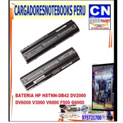 BATERIA HP HSTNN-DB42 DV2000 DV6000 V3000 V6000 F500 G6000