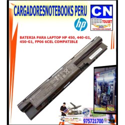 BATERIA LAPTOP HP 450 440-G1 450-G1 FP06 6CE BATERIA LAPTOP HP 450 440-G1 450-G1 FP06 6CE