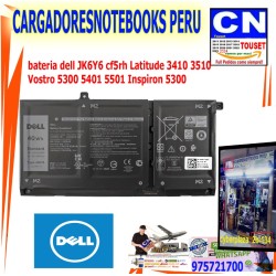 BATERIA JK6Y6 PARA DELL LATITUDE 3410 3510 Vostro 5300 BATERIA JK6Y6 PARA DELL LATITUDE 3410 3510 Vostro 5300