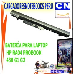 BATERÍA PARA LAPTOP HP RA04 PROBOOK 430 G1 G2 BATERÍA PARA LAPTOP HP RA04 PROBOOK 430 G1 G2