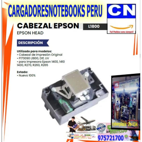 CABEZAL EPSON F173090 L1800 CABEZAL EPSON F173090 L1800