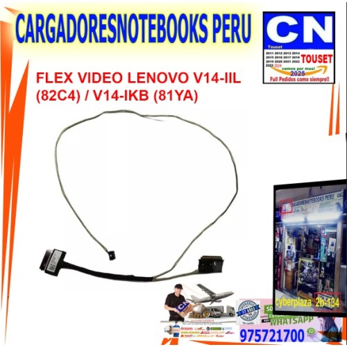 Cable Flex Video Lenovo V14-iil V14-iwl V14-ada V14-are 82c4 81ya Cable Flex Video Lenovo V14-iil V14-iwl V14-ada V14-are 82c4 81ya
