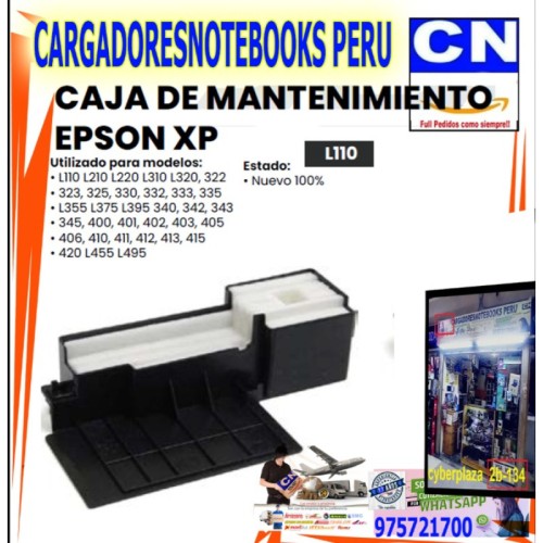 CAJA DE MANTENIMIENTO EPSON L110 CAJA DE MANTENIMIENTO EPSON L110
