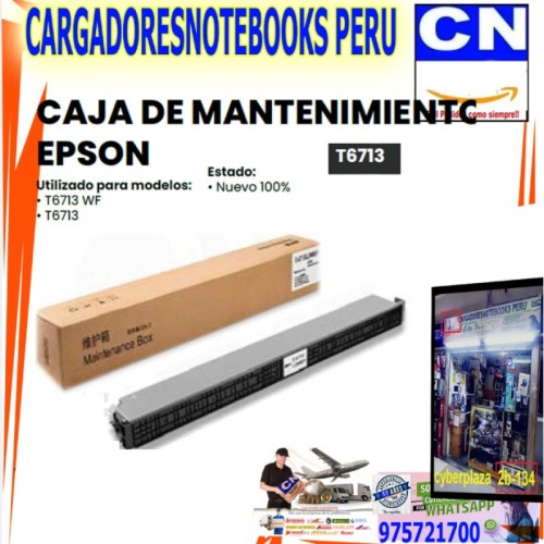 CAJA DE MANTENIMIENTO EPSON T6713