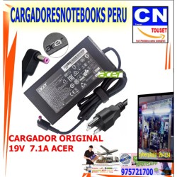 CARGADOR ACER 19.5V 7.1A 135W 5.5x1.7 PUNTA MORADA CARGADOR ACER 19.5V 7.1A 135W 5.5x1.7 PUNTA MORADA