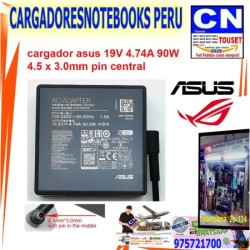cargador asus 19V 4.74A 90W 4 5 x 3 0mm pin central