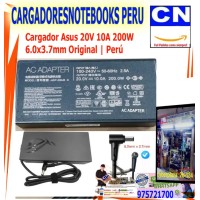 Cargador Asus 20V 10A 200W 6.0x3.7mm Original | Perú