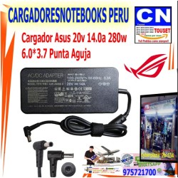 CARGADOR ORIGINAL ASUS 20V 14A 6.0 3.7mm CARGADOR ORIGINAL ASUS 20V 14A 6.0 3.7mm
