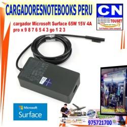 CARGADOR PARA MICROSOFT SURFACE 15V 4.0A 65W PUNTA MAGNETICA CARGADOR PARA MICROSOFT SURFACE 15V 4.0A 65W PUNTA MAGNETICA