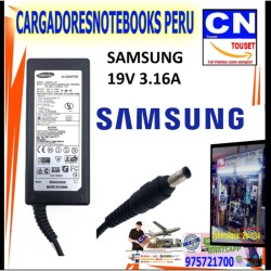 CARGADOR samsung 19v 3.16a punta aguja 65w CARGADOR samsung 19v 3.16a punta aguja 65w