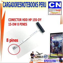 CONECTOR DISCO DURO HDD hp 15s-dy 15-dw version 8 pines CONECTOR DISCO DURO HDD hp 15s-dy 15-dw version 8 pines