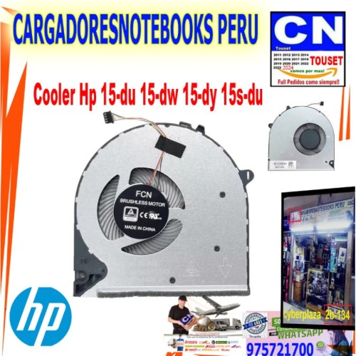 COOLER hp 15-du 15-dw 15s-du 15-dy