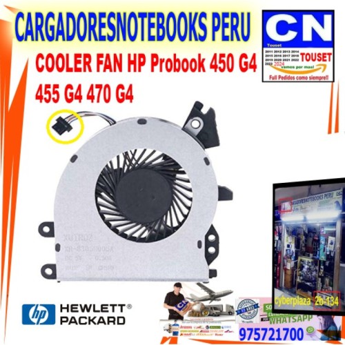 COOLER hp probook 450 g4 455 g4 470 g4