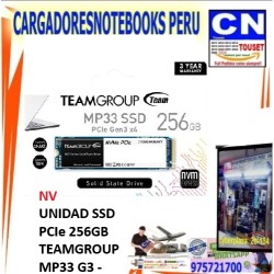 SSD 256GB TEAMGROUP TEAM MP33 M.2 2280 NVMe ... SSD 256GB TEAMGROUP TEAM MP33 M.2 2280 NVMe ...