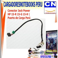 Conector Jack Power HP 15-R 15-G 15-H | Puerto de Carga Perú