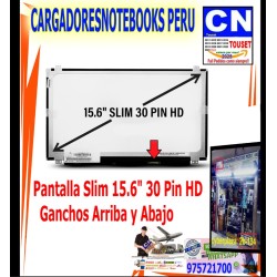 PANTALLA 15.6 SLIM 30 PINES HD 1366*768 CON GANCHOS PANTALLA 15.6 SLIM 30 PINES HD 1366*768 CON GANCHOS