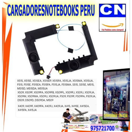 Parlantes Internos Asus F515 X515 X509 | Envíos en Perú Parlantes Internos Asus F515 X515 X509 | Envíos en Perú