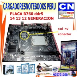 placa gaming B760 , DDR5, LGA 1700 placa gaming B760 , DDR5, LGA 1700