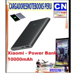 Power Bank Xiaomi PLM02ZM 10000mAh Carga Rápida bateria portable