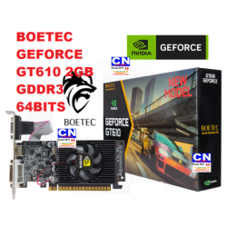 TARJETA DE VIDEO BOETEC GEFORCE NVIDIA GT610 2GB TARJETA DE VIDEO BOETEC GEFORCE NVIDIA GT610 2GB