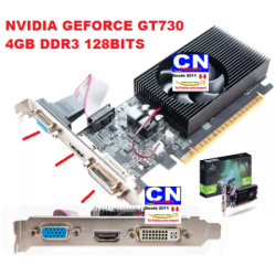 TARJETA VIDEO OEM GEFORCE GT730 4GB DDR3 64BITS TARJETA VIDEO OEM GEFORCE GT730 4GB DDR3 64BITS