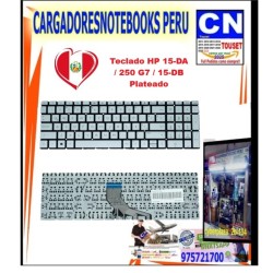 Teclado para HP 15-DA 250 G7 15-DB Plateado | Repuesto Español Teclado para HP 15-DA 250 G7 15-DB Plateado | Repuesto Español