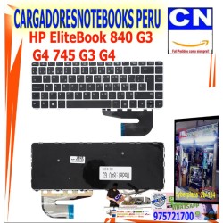 Teclado para Laptop HP EliteBook 840 G3 G4 745 G3 G4 Español | Perú Teclado para Laptop HP EliteBook 840 G3 G4 745 G3 G4 Español | Perú