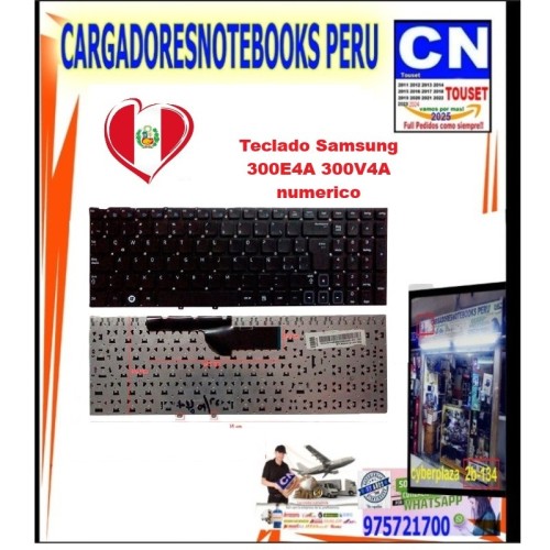 Teclado para Laptop Samsung 300E4A 300V4A | Repuesto Español