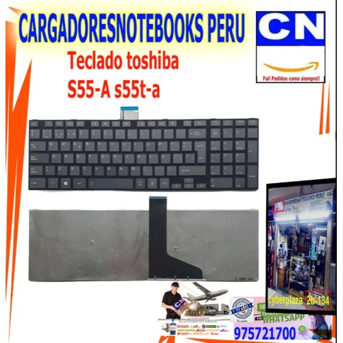 Teclado para Laptop Toshiba Satellite S55-A Español | Perú Teclado para Laptop Toshiba Satellite S55-A Español | Perú